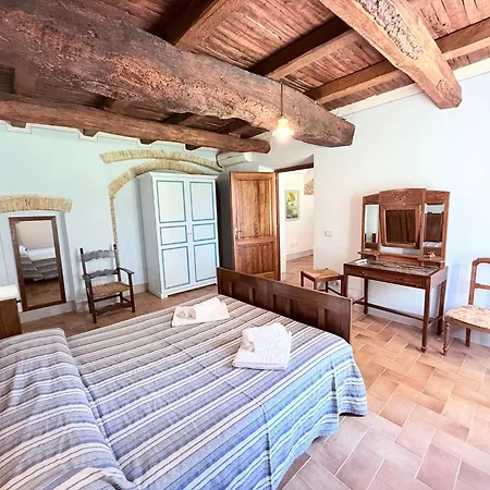 Exclusive Pool-open Year-spoleto Biofarm-slps 8-village Shops, Bar1 Km مزرعة للإقامة Poreta