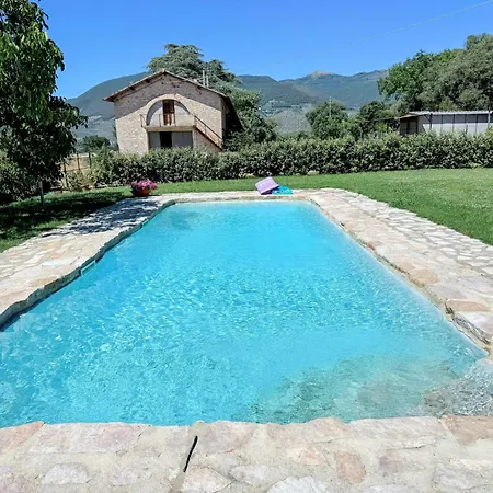 Exclusive Pool-open Year-spoleto Biofarm-slps 8-village Shops, Bar1 Km مزرعة للإقامة Poreta