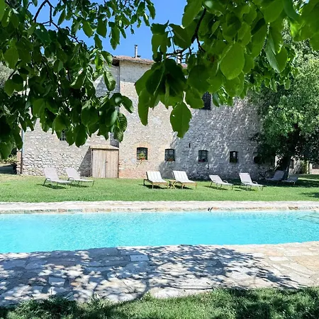 Exclusive Pool-open Year-spoleto Biofarm-slps 8-village Shops, Bar1 Km مزرعة للإقامة Poreta
